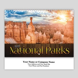 National Parks Spiral Calendar