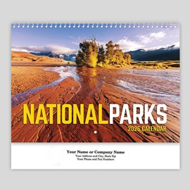 National Parks Spiral Calendar