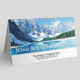 American Scenes Desk Calendar