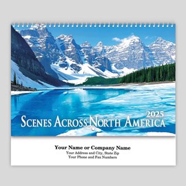 American Views Spiral Wall Calendar