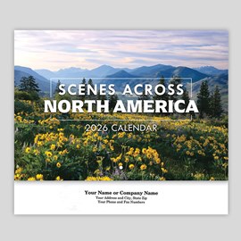American Views Stapled Calendar