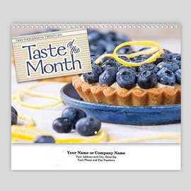 Fine Food Spiral Calendar