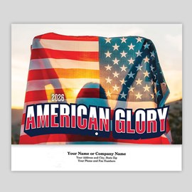 American Glory Stapled Calendar