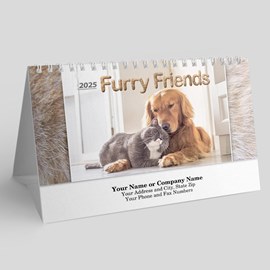 Cat & Dog Desk Calendar