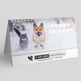 Cat & Dog Desk Calendar