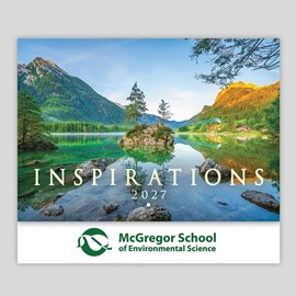 Inspiring Scenes Stapled Calendar