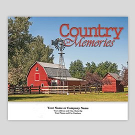 Country Scenes Stapled Calendar