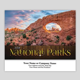 National Parks Stapled Calendar