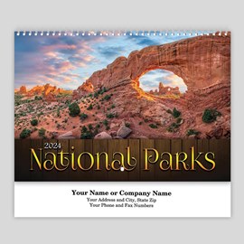 National Parks Spiral Calendar